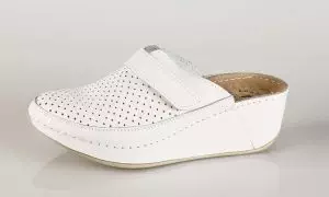Fratelli Babb D130 – bijela ženska klompa – VV obuća …