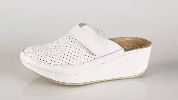 Fratelli Babb D130 – bijela ženska klompa – VV obuća …