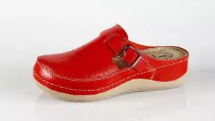 Fratelli Babb D300 – crvena ženska klompa – VV obuća …
