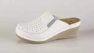 Fratelli Babb D310 – bijela ženska klompa – VV obuća …